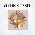 CUSHION Fabric Panel Autumn Fox Pink CP-1158