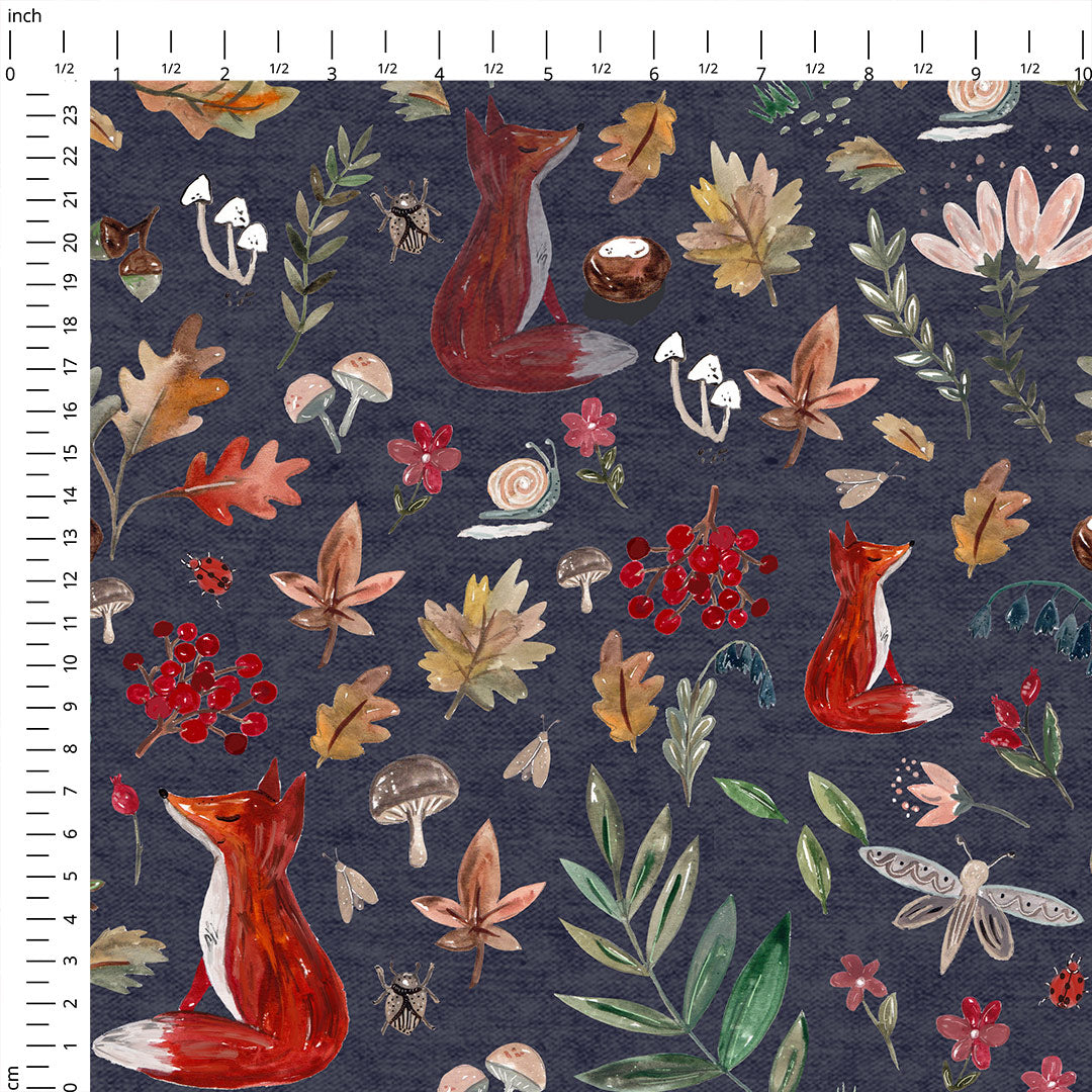Autumn Fox Fabric