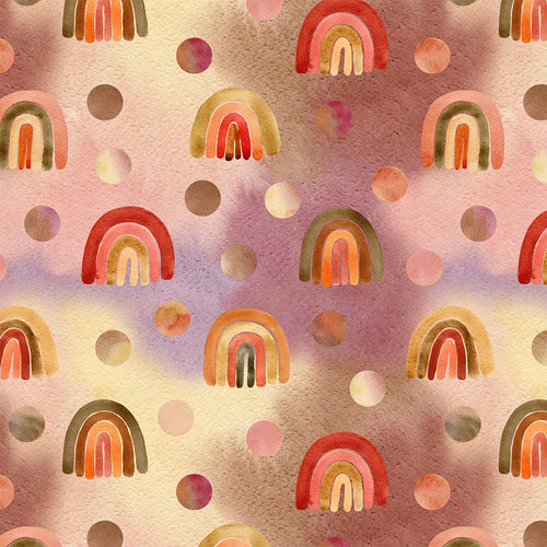 Autumn Rainbows Fabric