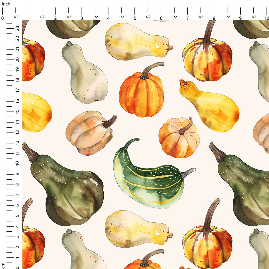 Autumn Squash Fabric