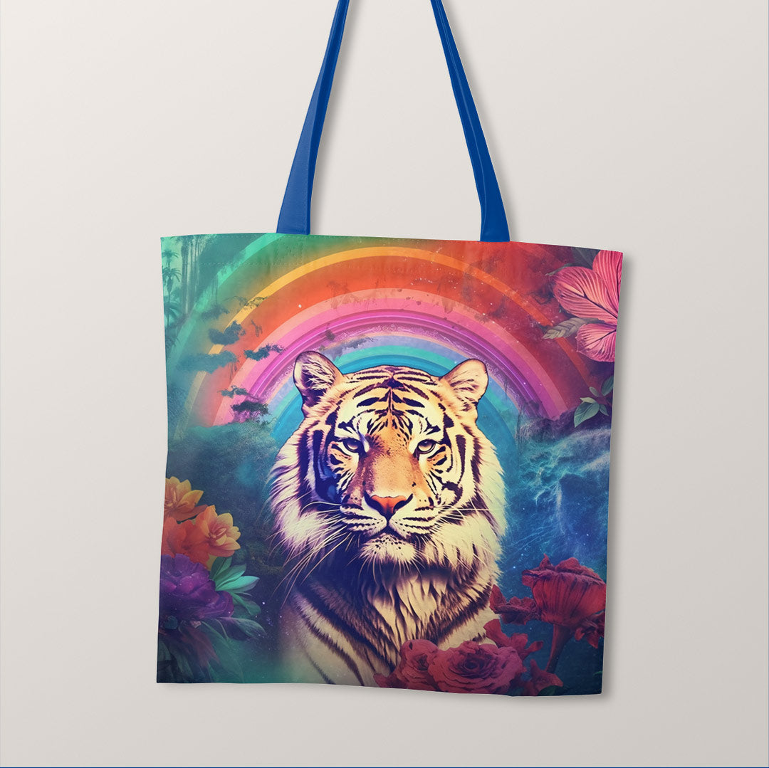 TOTE Avant-Garde Tiger Fabric Bag Panel TP-172