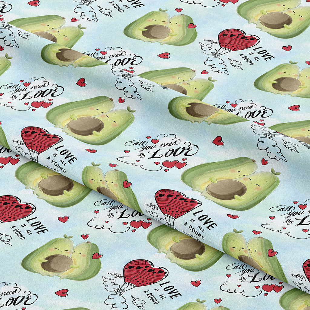 Avocado Love Fabric