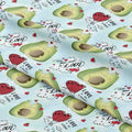 Avocado Love Fabric