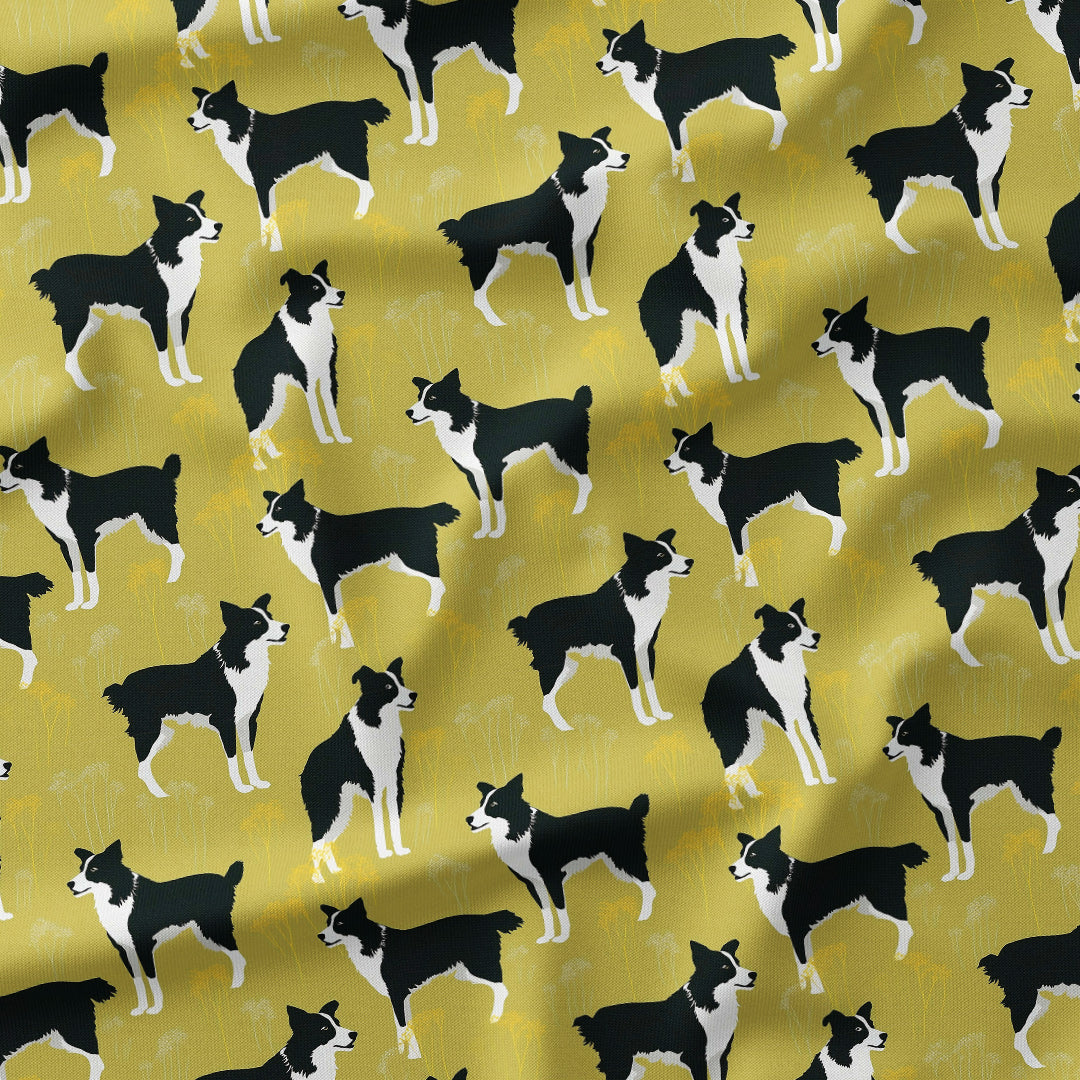 Border Collie Fabric