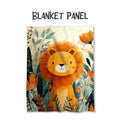 Lion Fabric Blanket Panel BP-62