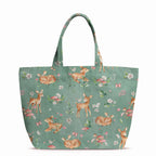 Woodland Baby Deer Sage Fabric