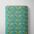Bananas Teal Fabric