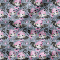 Bat Girls Fabric
