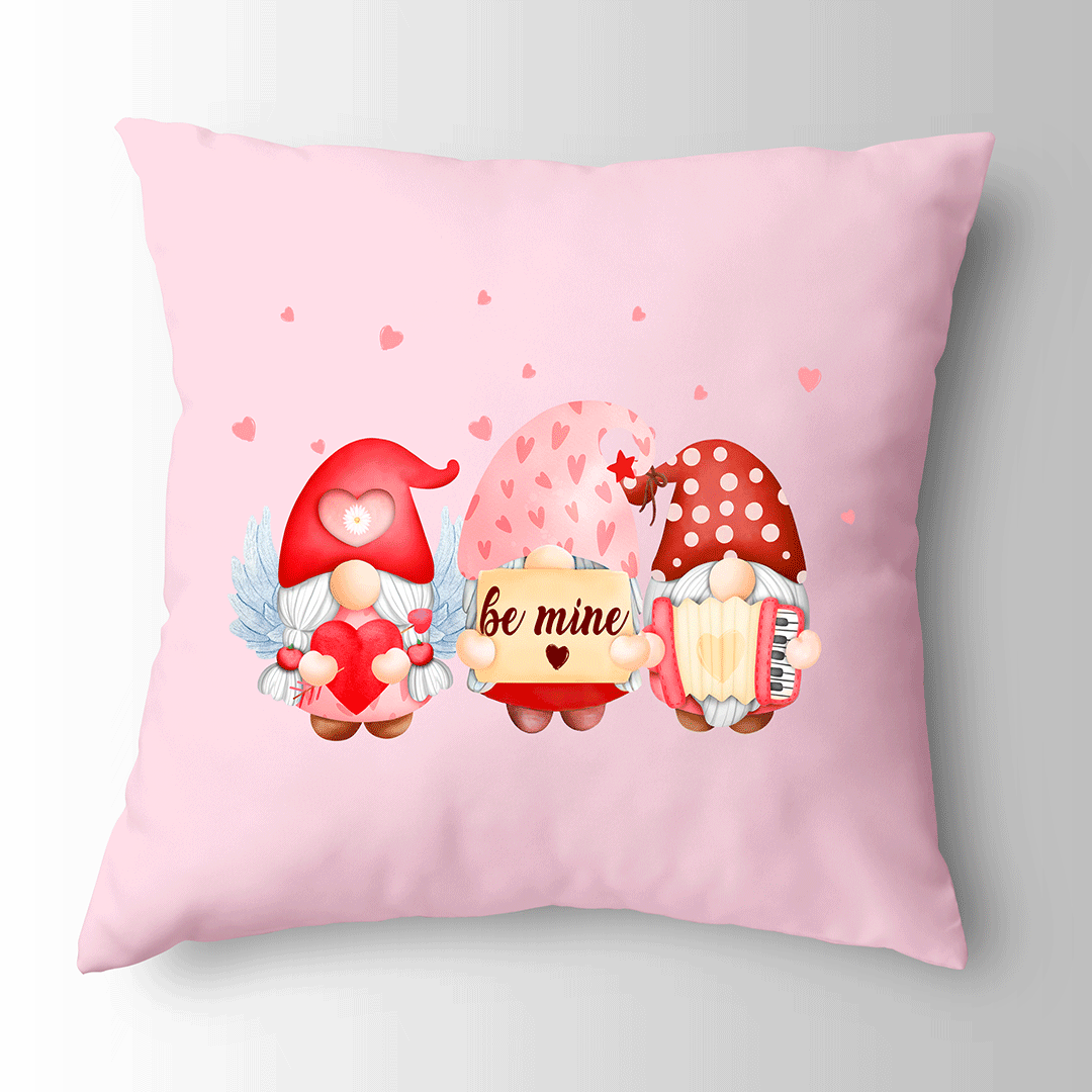 Be Mine Gnomes Iron on Fabric Heat Transfer DTF-101