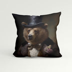 CUSHION Panel Bear Gentelman CP-209