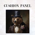 CUSHION Panel Bear Gentelman CP-209
