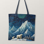 TOTE Bear Hunt Fabric Bag Panel
