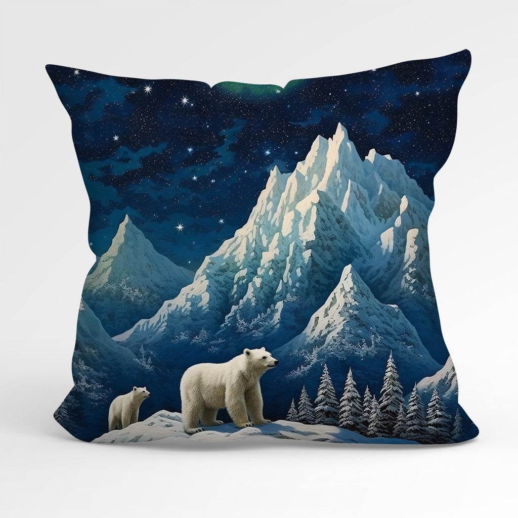 CUSHION Fabric Panel Bear Hunt CP-1167
