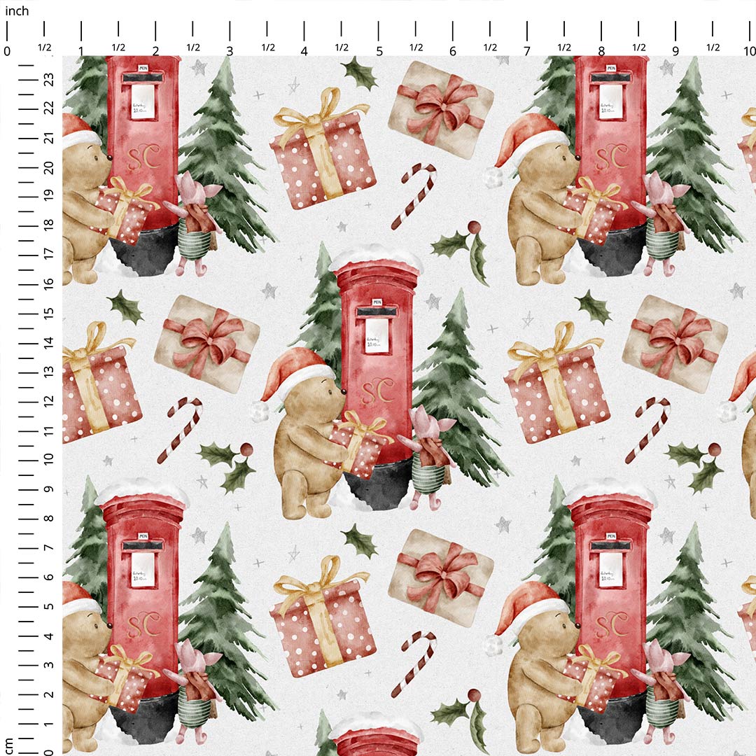 Bears Christmas Fabric