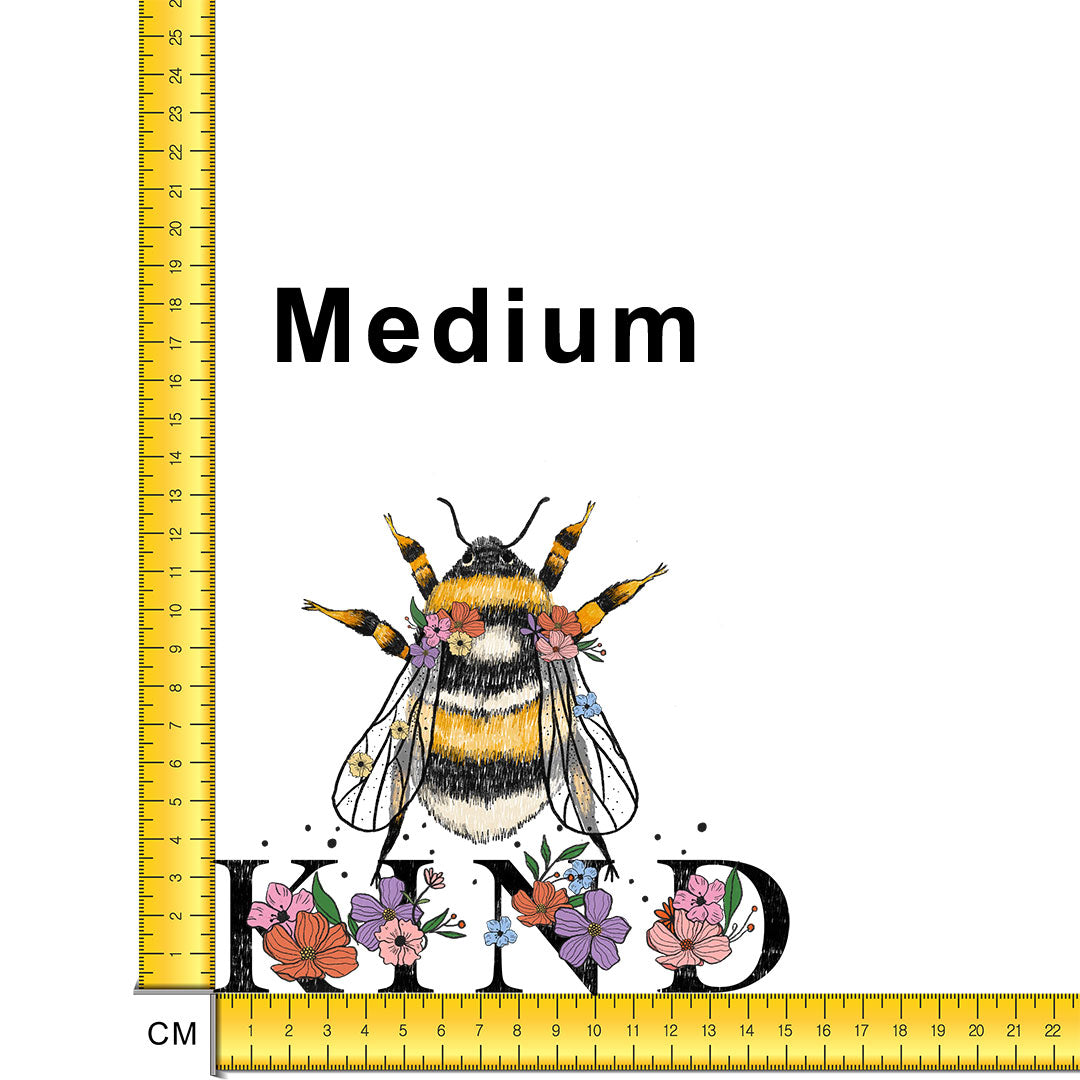 Bee Kind Iron on fabric heat transfer DTF-51