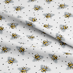Spotty Bees Fabric
