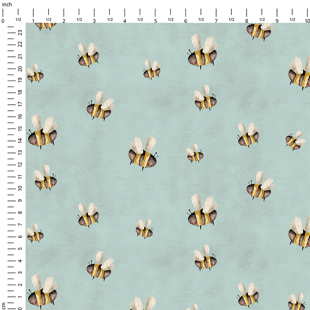 Cute Bees Fabric