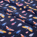 Insects Navy Fabric