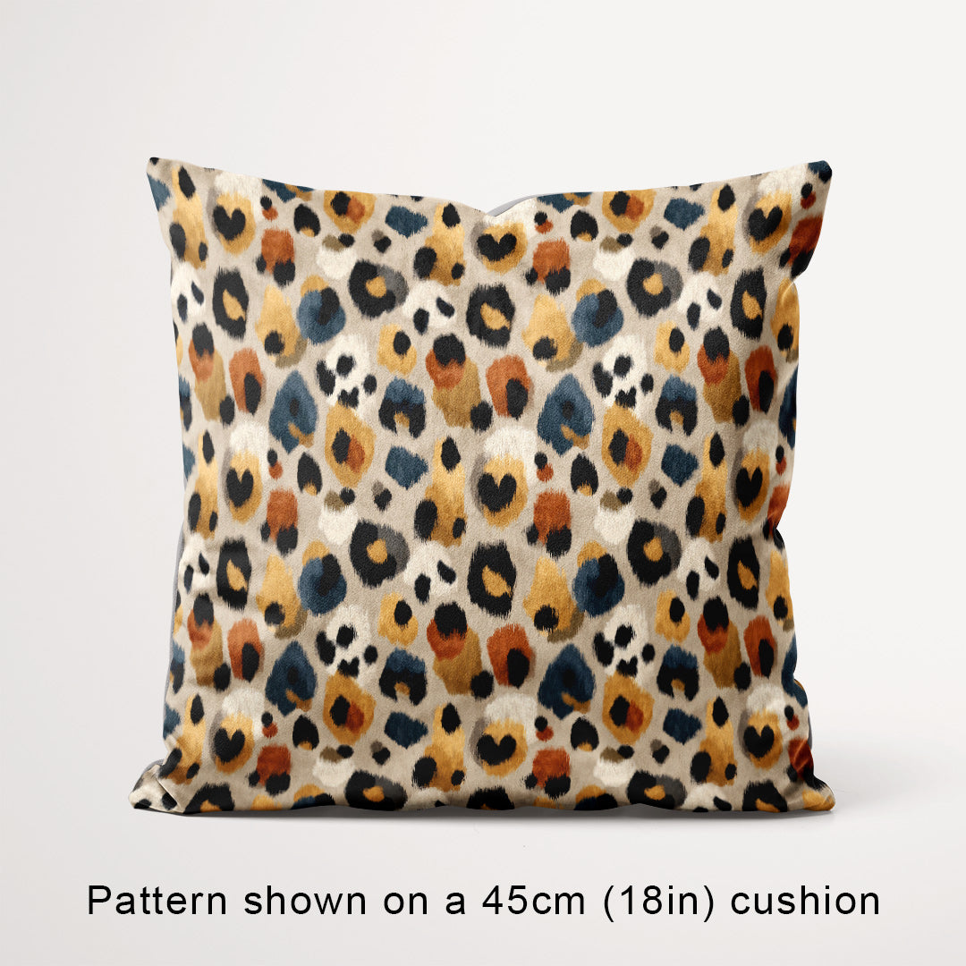 Beige Leopard Fabric