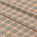 Beige Plaid Fabric 404