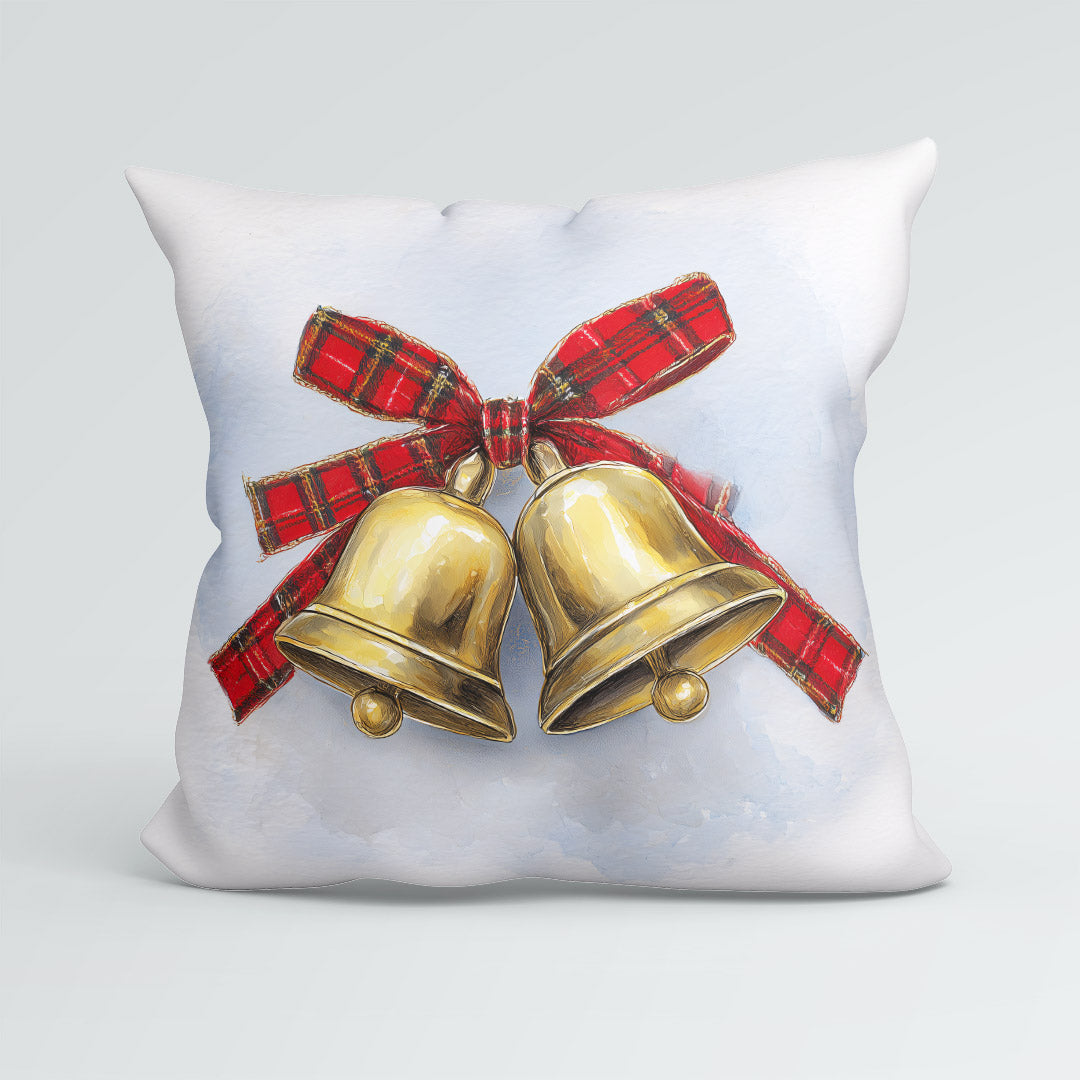 CUSHION Panel Bells with Bow CP-755