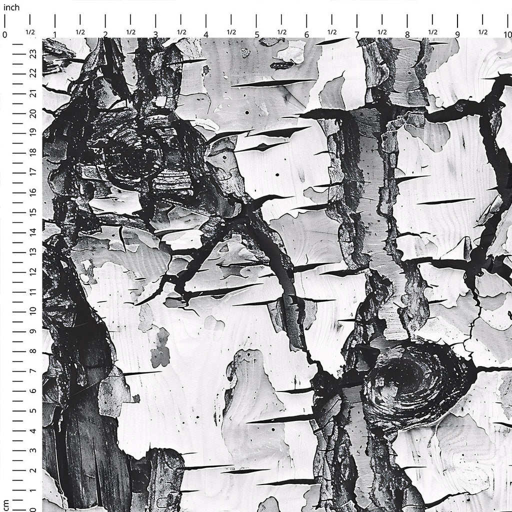 Birch Tree Bark Fabric