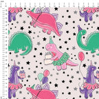 Birthday Dinos Fabric