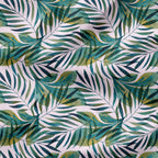 Black Panther Tropical Leaves Coord Fabric