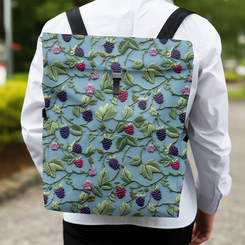 Blackberry Vine Light Fabric