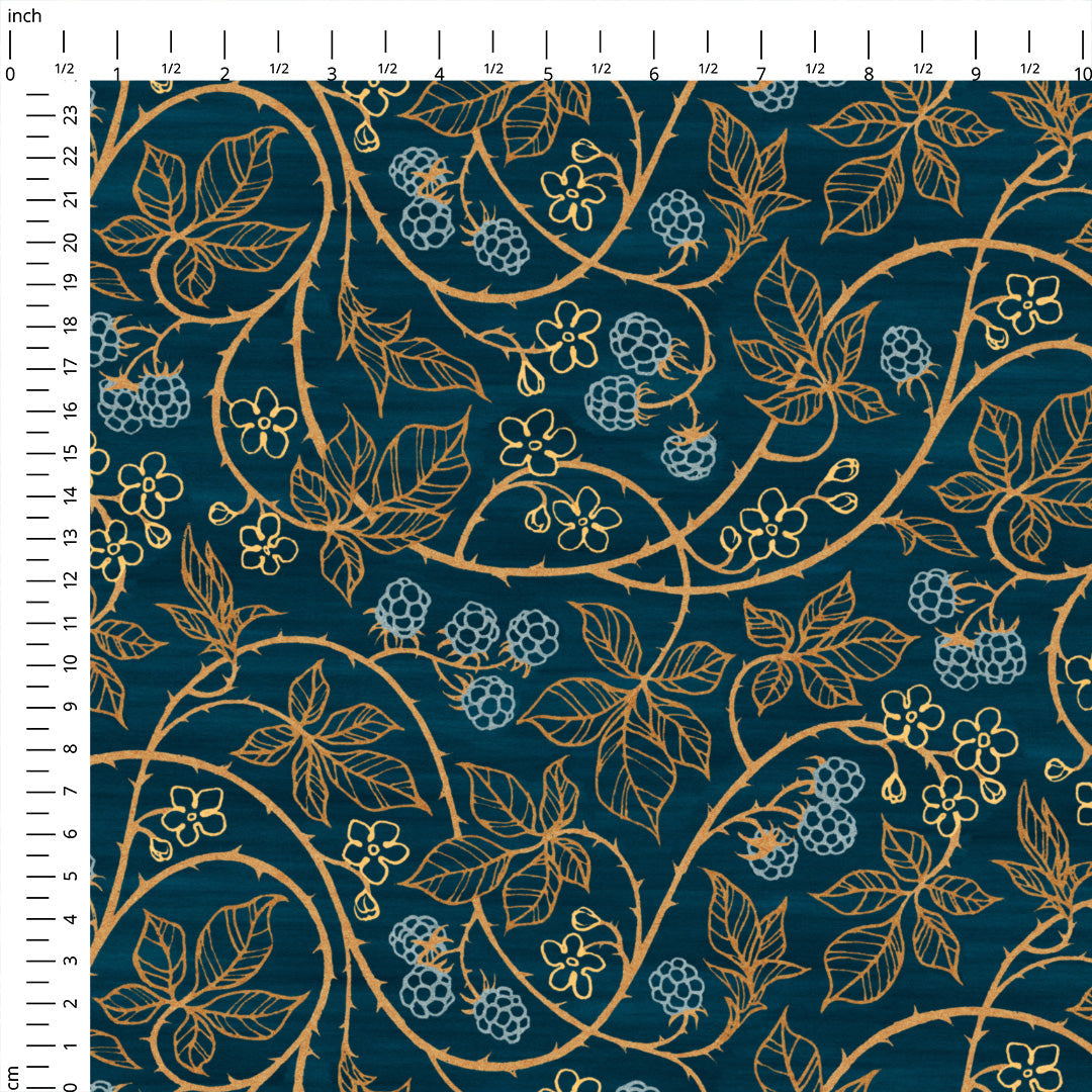 Golden Vine Fabric