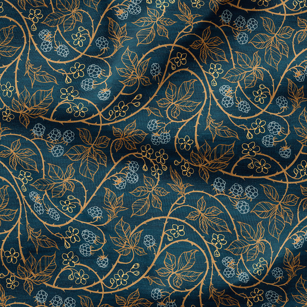 Golden Vine Fabric