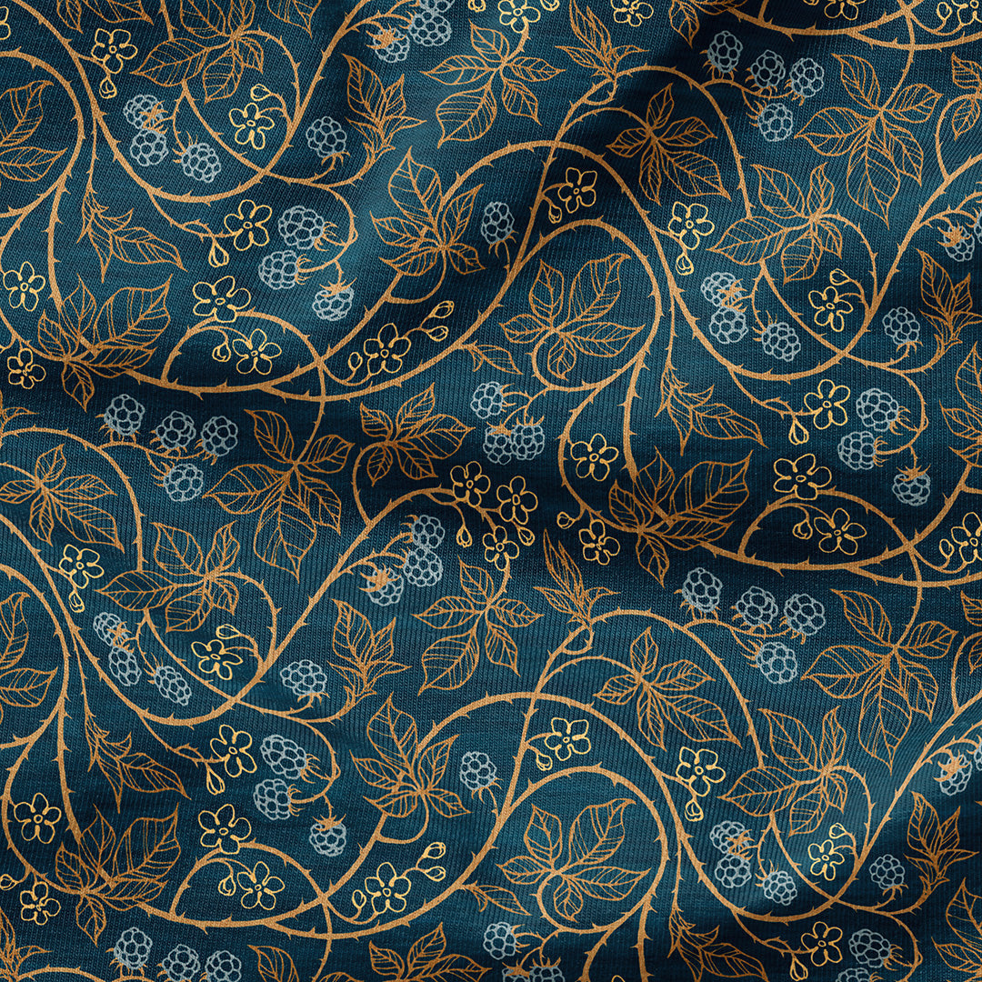 Golden Vine Fabric
