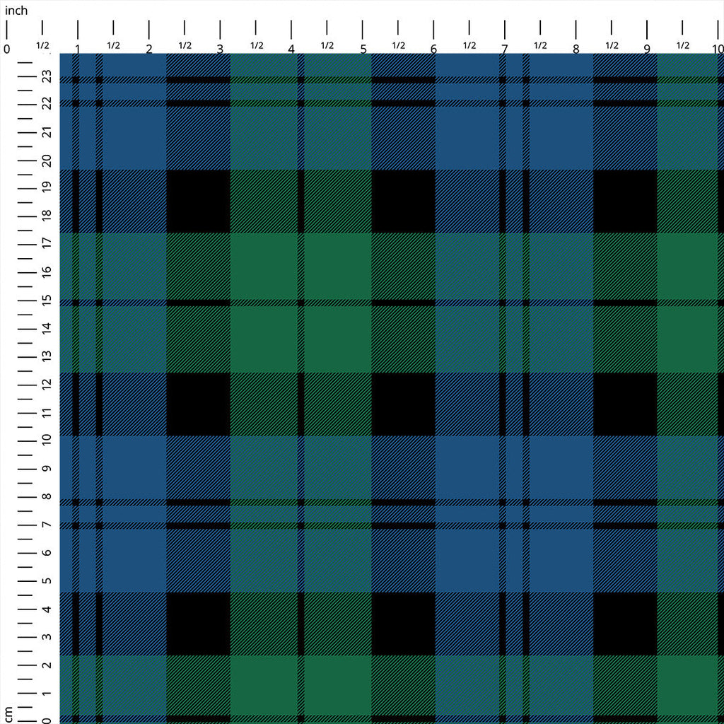 Blackwatch  Ancient Tartan Fabric 1444
