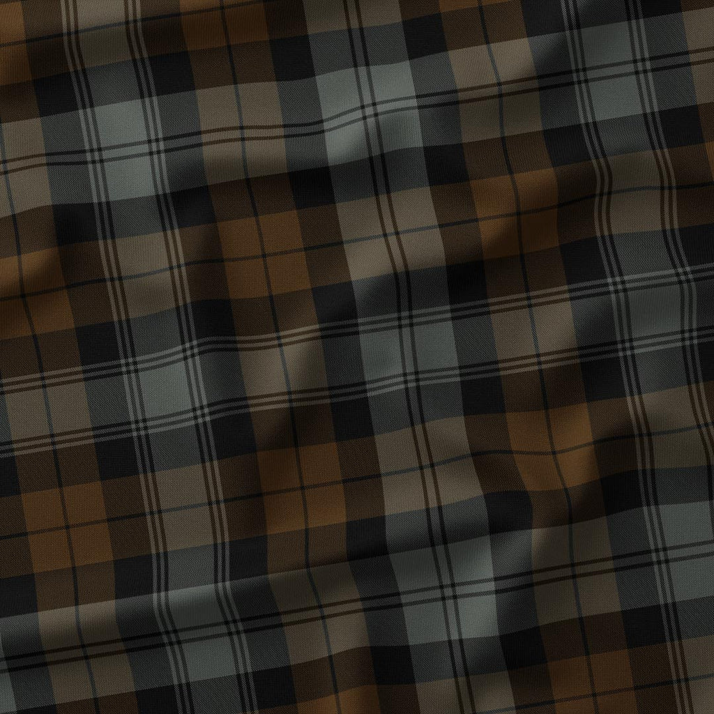Blackwatch Weathered Tartan Fabric 1446