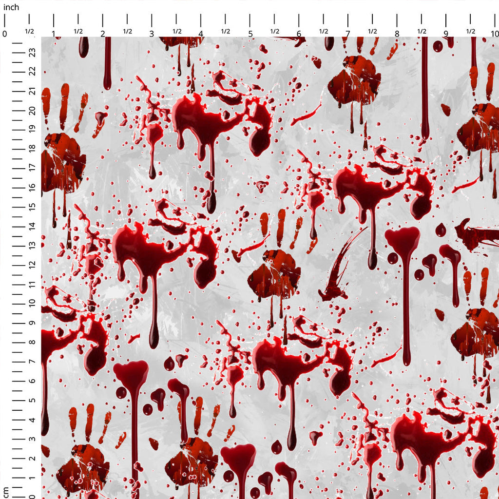 Bloody Hands Fabric