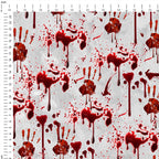Bloody Hands Fabric
