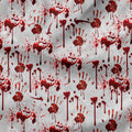 Bloody Hands Fabric