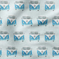 Blue Campervans Fabric