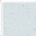 Dots On Blue Fabric