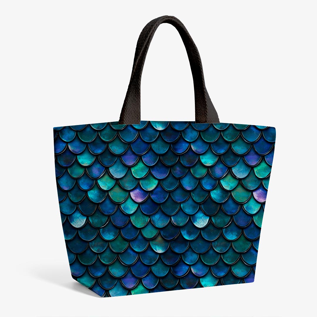 Blue Dragon Scales Fabric