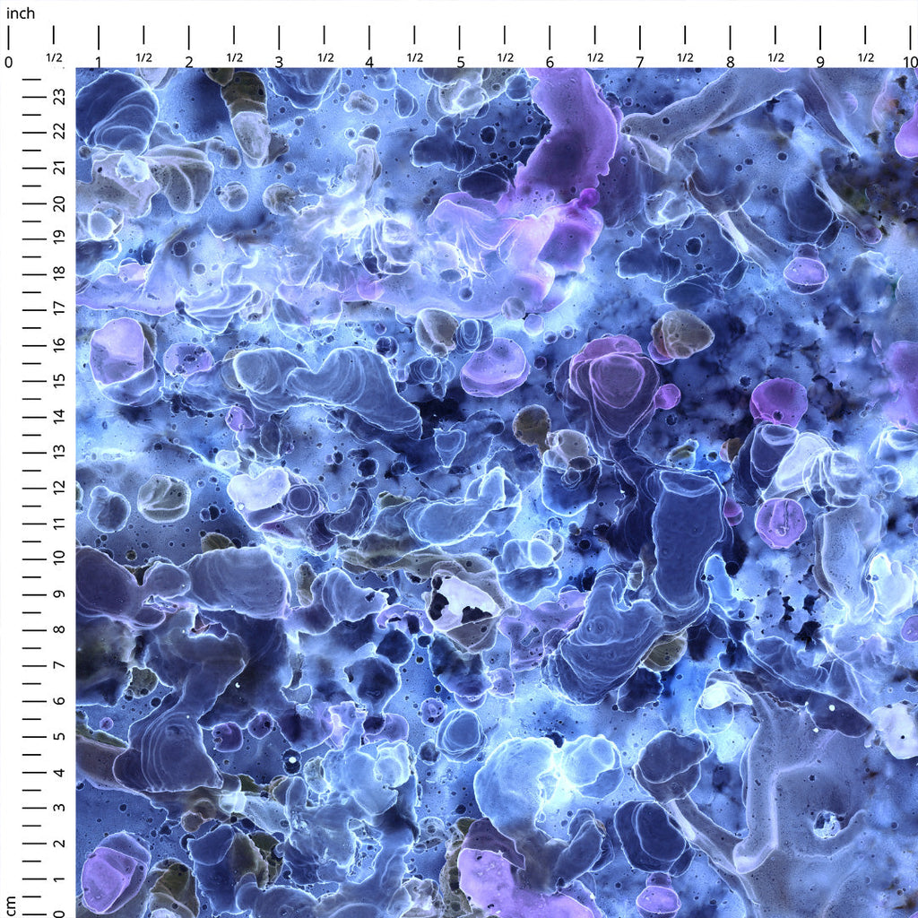 Blue Fluorite Fabric