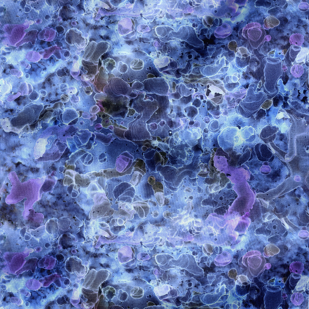 Blue Fluorite Fabric