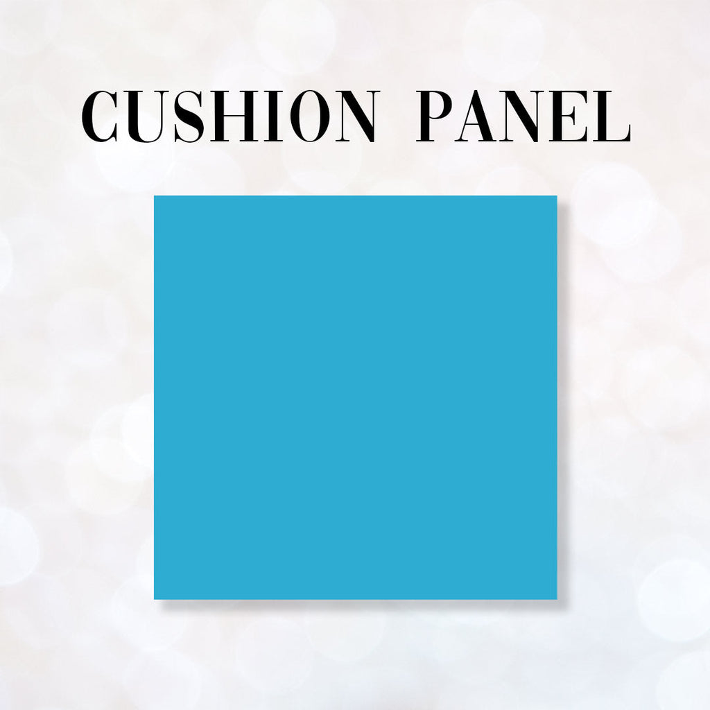 CUSHION CO-ORD Blue Panda Fabric Panel
