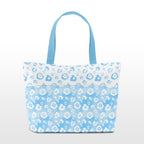 Blue Sky Leopard Fabric