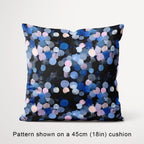 Blue Spots Fabric