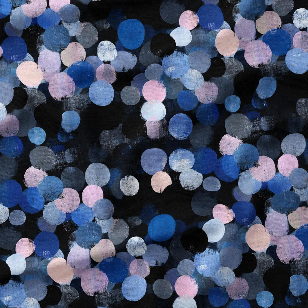 Blue Spots Fabric
