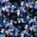Blue Spots Fabric