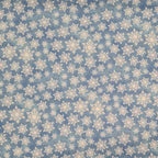 Blue Snowflakes Fabric