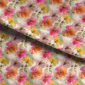 Blush Watercolour Bloom Fabric