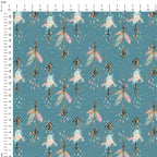 Boho Arrows Teal Fabric
